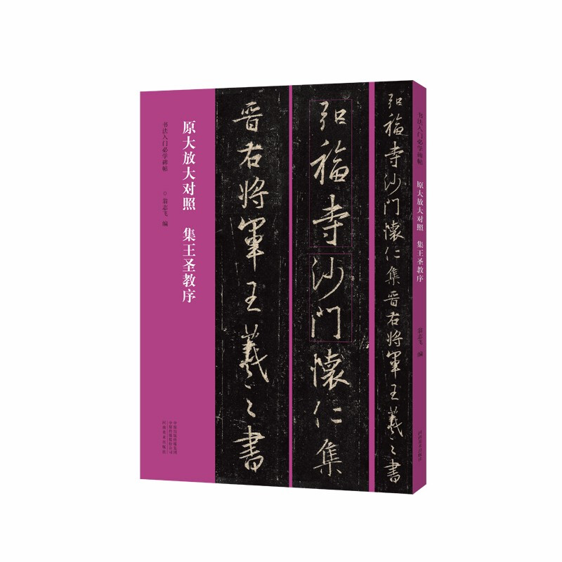 书法入门必学碑帖——原大放大对照集王圣教序