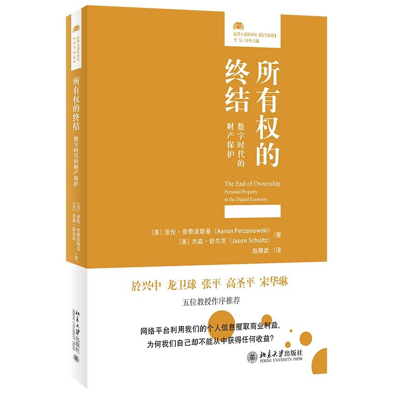 所有权的终结:数字时代的财产保护:personal property in the digital economy