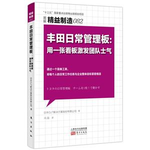 精益制造082:豐田日常管理板:用一張看板激發(fā)團隊士氣