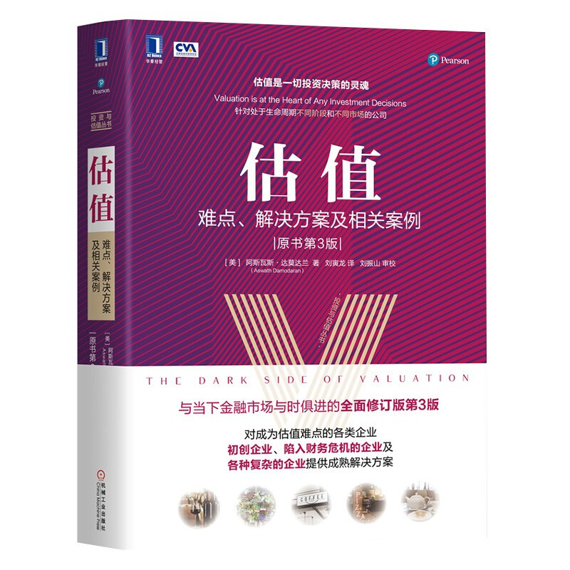 估值:难点、解决方案及相关案例(原书第3版)