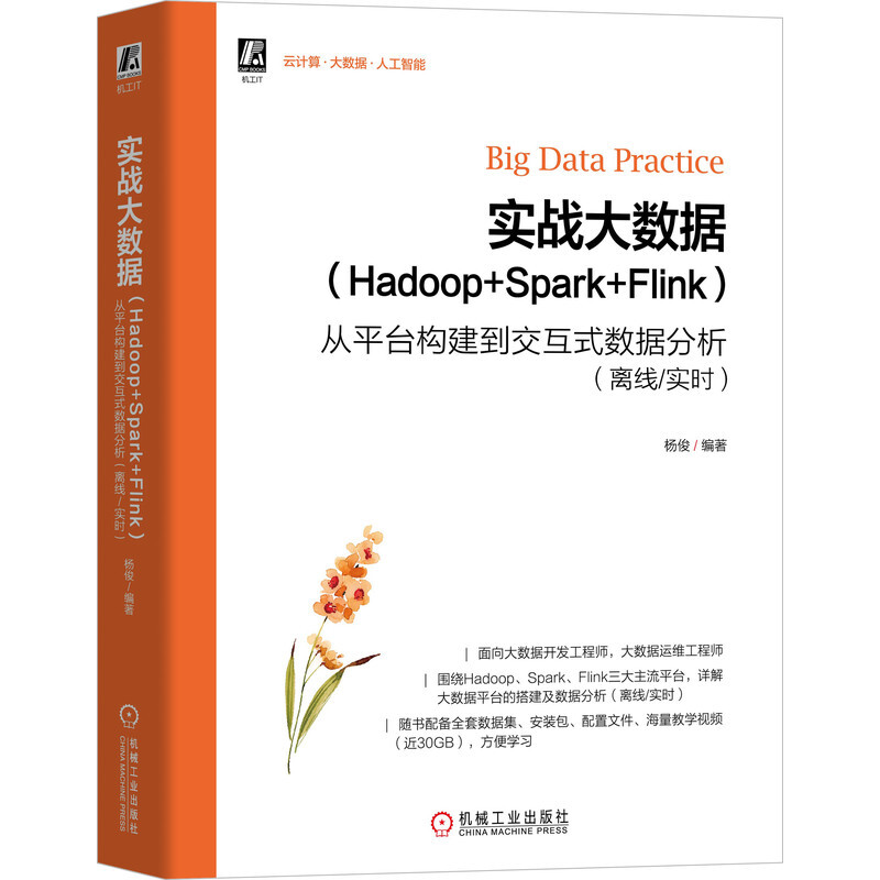 实战大数据(Hadoop+Spark+Flink)??从平台构建到交互式数据分析(离线/实时)