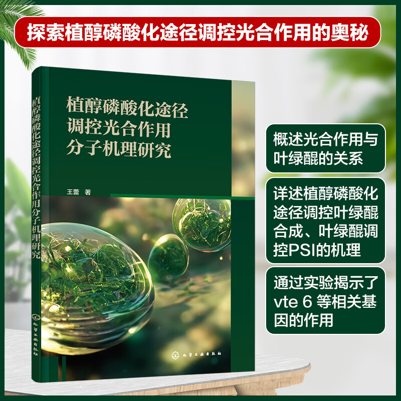 植醇磷酸化途径调控光合作用分子机理研究