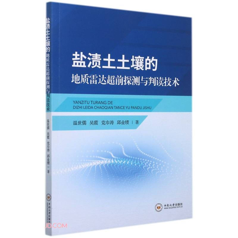 盐渍土土壤的地质雷达超前探测与判读技术