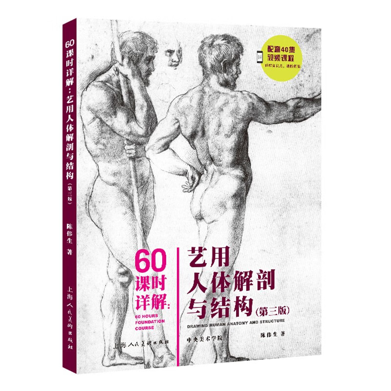 60课程详解:艺术人体解剖与结构(第三版)