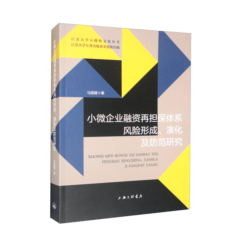 小微企业融资再担保体系风险形成、演化及防范研究