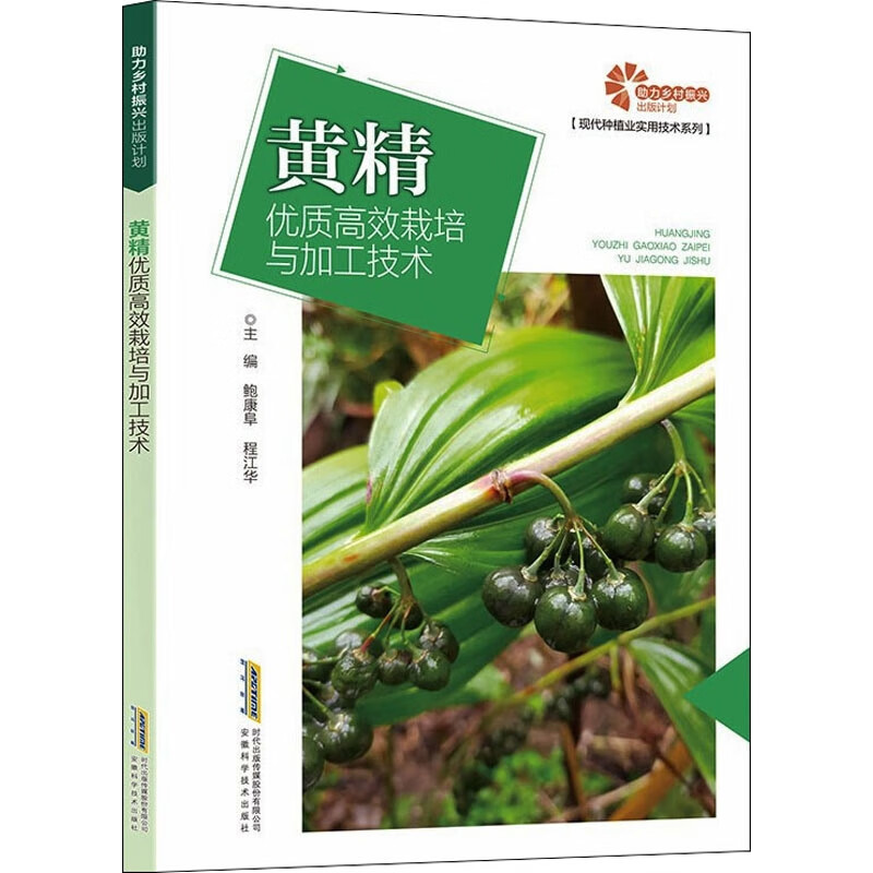 助力乡村振兴出版计划.现代种植业实用技术系列:黄精优质高效栽培与加工技术