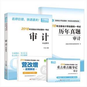 2018年注冊會計師全國統一考試  審計 應試指導