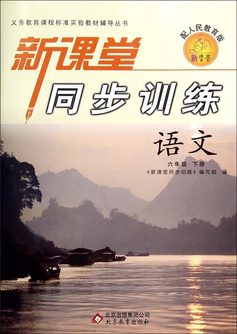 新课堂同步训练 语文 六年级(下册)配人民教育版