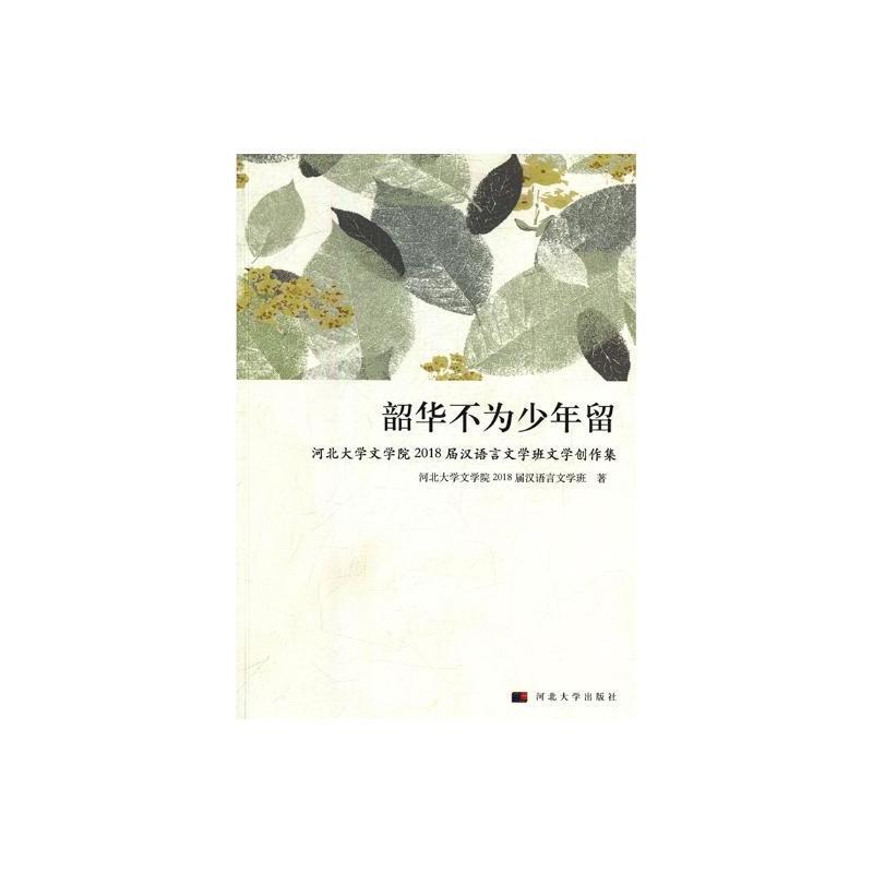 韶华不为少年留:河北大学文学院2018届汉语言文学班文学创作集