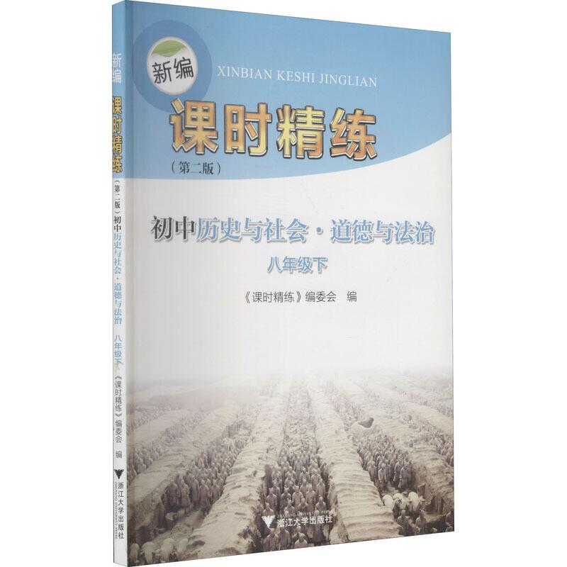 新编课时精练 初中历史与社会·道德与法治 8年级下(第2版)