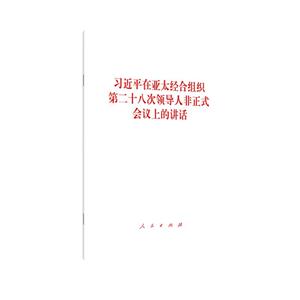 習近平在亞太經合組織第二十八次領導人非正式會議上的講話