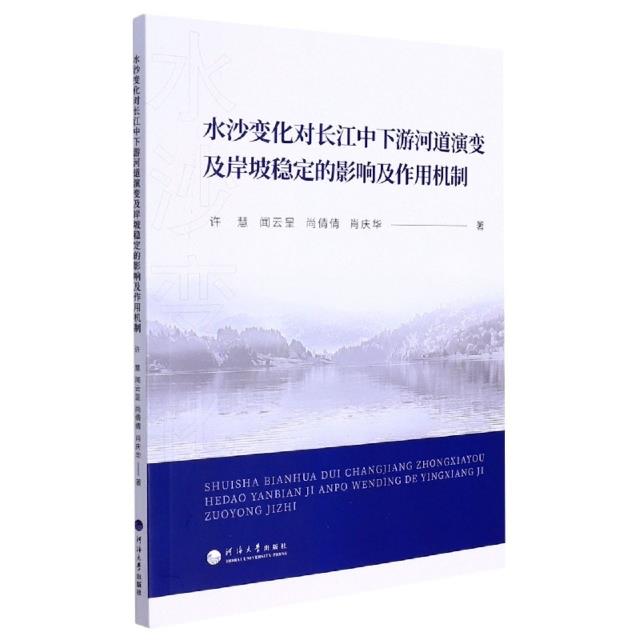 水沙变化对长江中下游河道演变及岸坡稳定的影响及作用机制