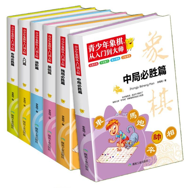 青少年象棋从入门到大师(全6册)