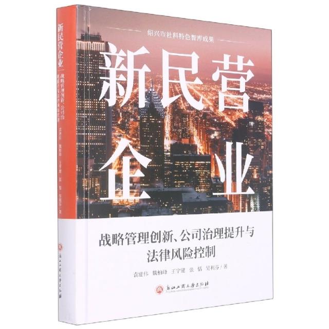 新民营企业:战略管理创新、公司治理提升与法律风险控制