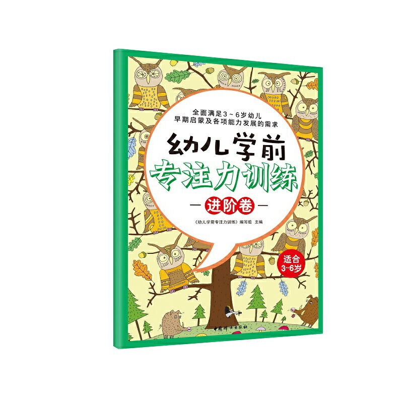 “幼儿学前专注力训练”系列·进阶卷