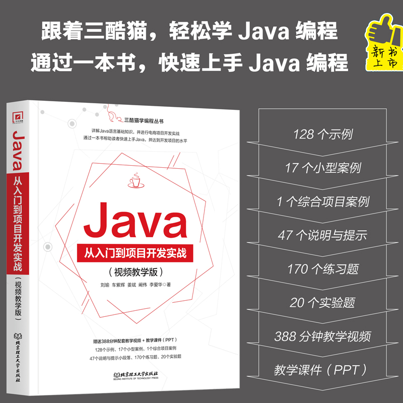 Java 从入门到项目开发实战(视频教学版)