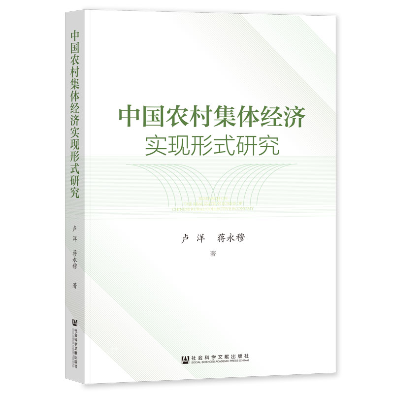 中国农村集体经济实现形式研究