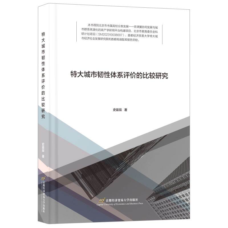 特大城市韧性体系评价的比较研究