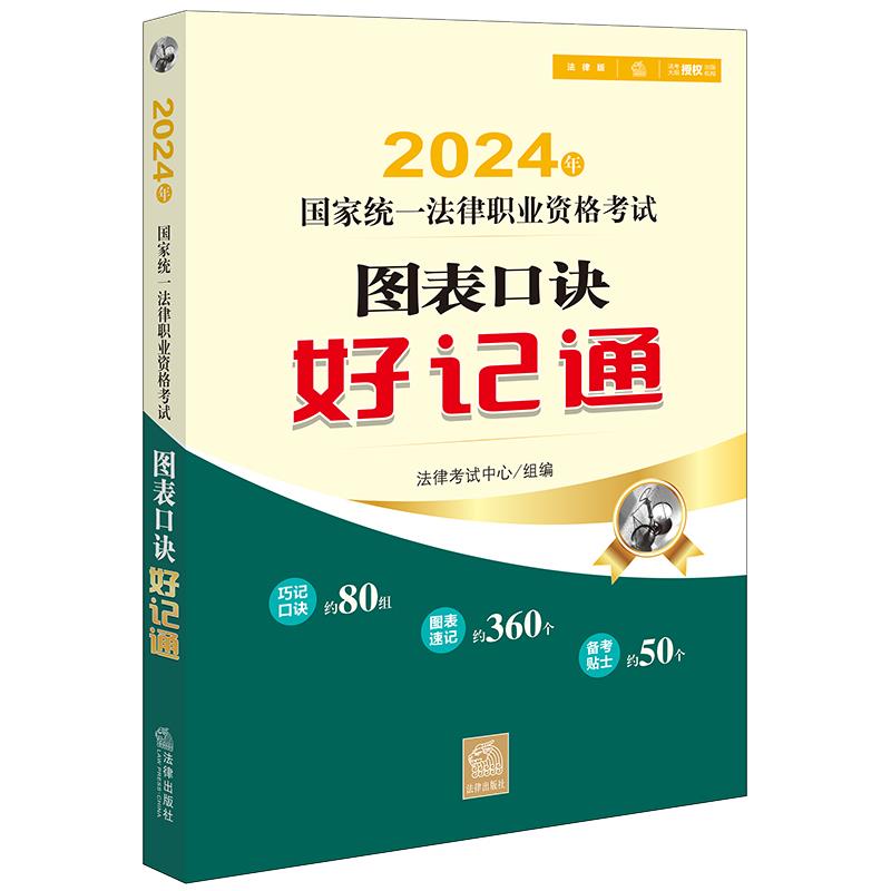 2024年国家统一法律职业资格考试图表口诀好记通