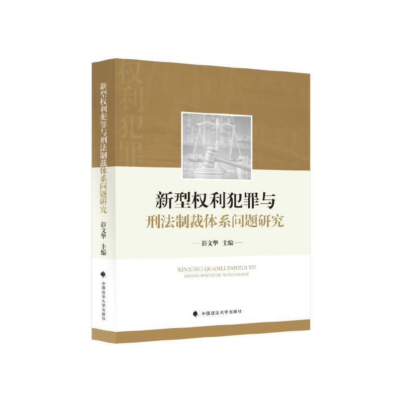 新型权利犯罪与刑法制裁体系问题研究