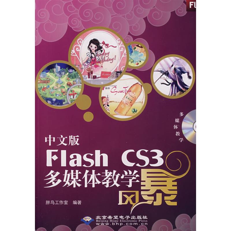 中文版FLASH CS3多媒体教学风暴(1DVD)