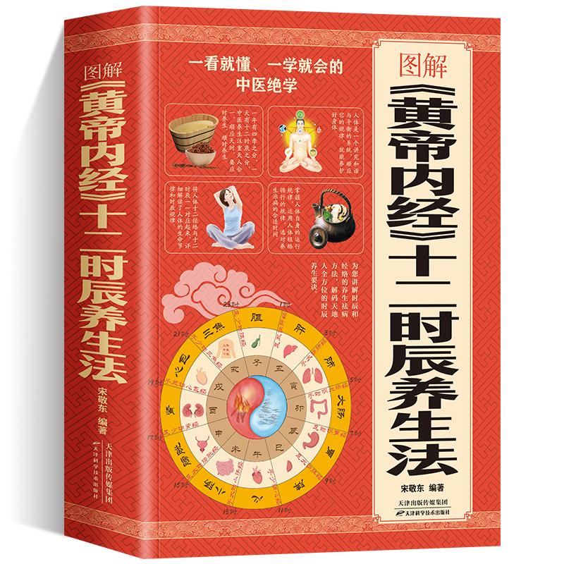 图解《黄帝内经》十二时辰养生法
