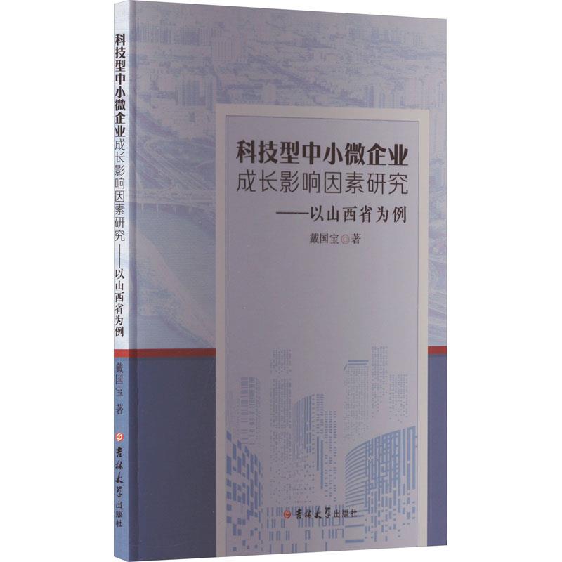 科技型中小微企业成长影响因素研究:以山西省为例