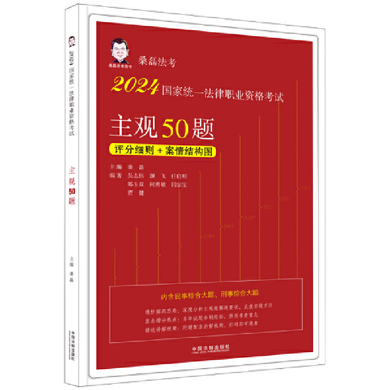 【2024桑磊法考-主观50题】2024国家统一法律职业资格考试主观50题