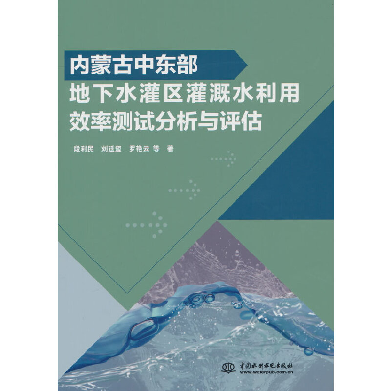 内蒙古中东部地下水灌区灌溉水利用效率测试分析与评估