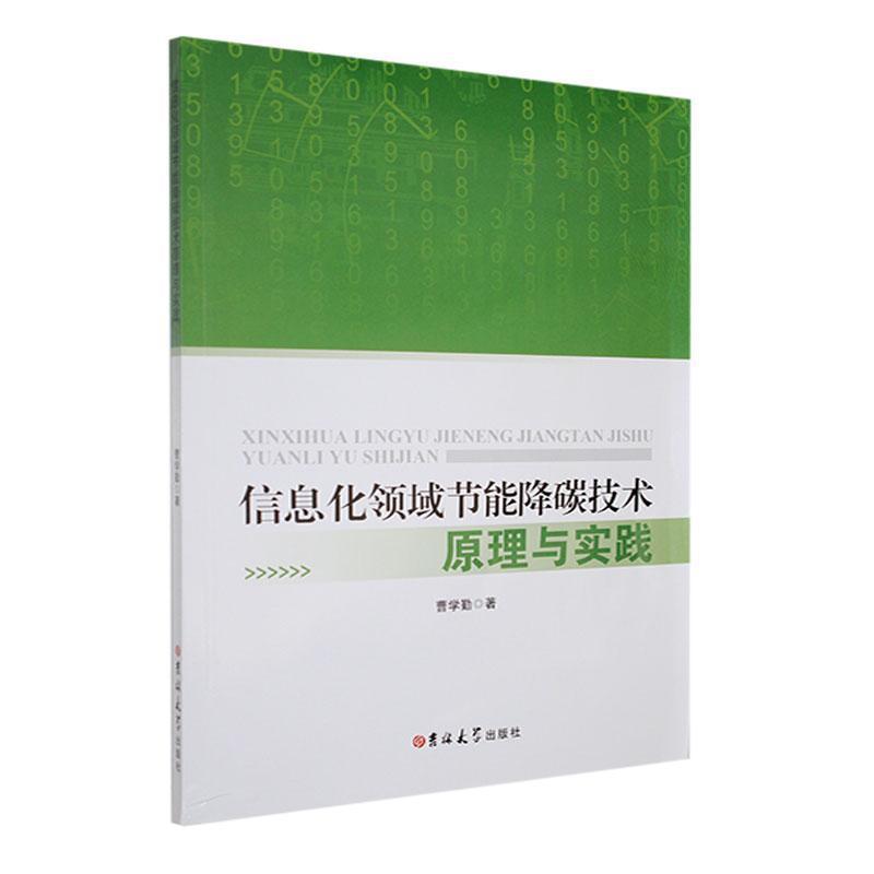 信息化领域节能降碳技术原理与实践