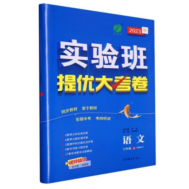 实验班提优大考卷 语文 七年级 上(RMJY) 2024