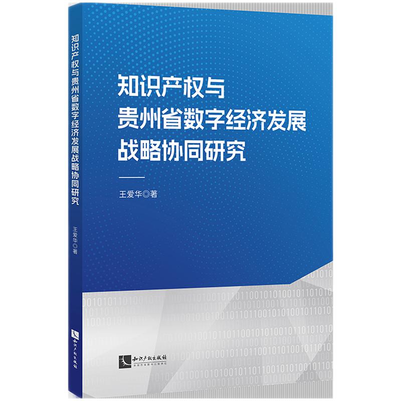 知识产权与贵州省数字经济发展战略协同研究