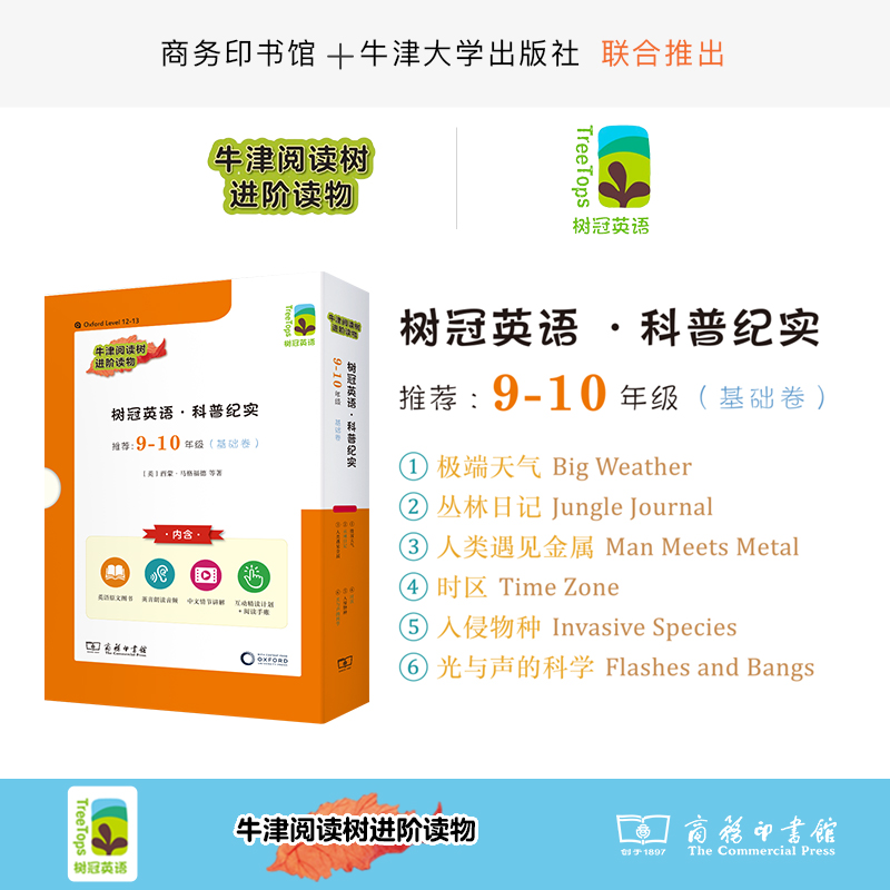 树冠英语·科普纪实 9-10年级(基础卷)(1-6)