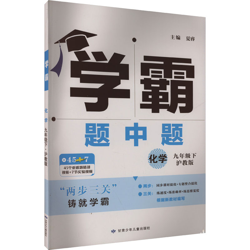 学霸 题中题 化学 九年级下 沪教版