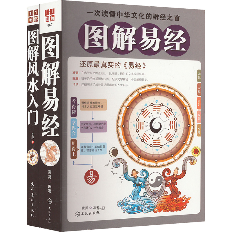 图解风水入门图解易经(全2册)