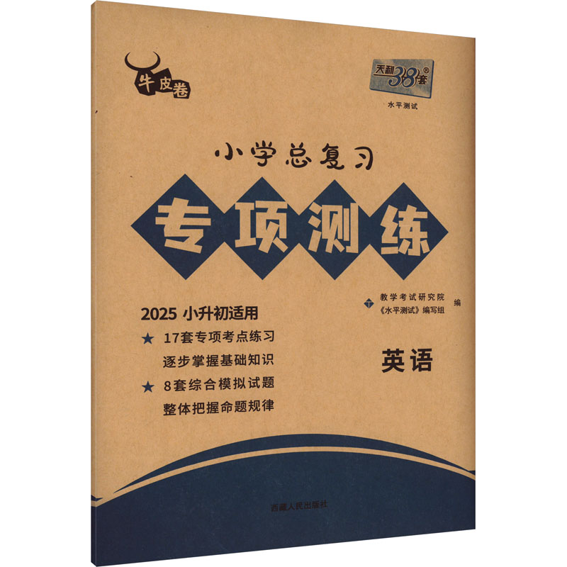 小学总复习专项测练 水平测试 英语 2025