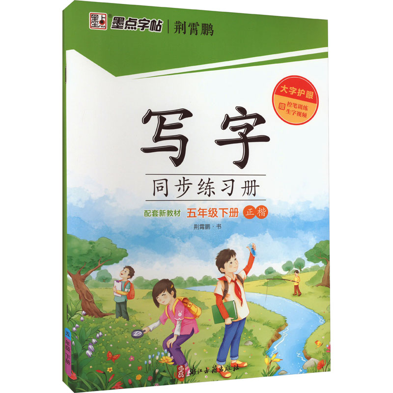 写字同步练习册 5年级下册