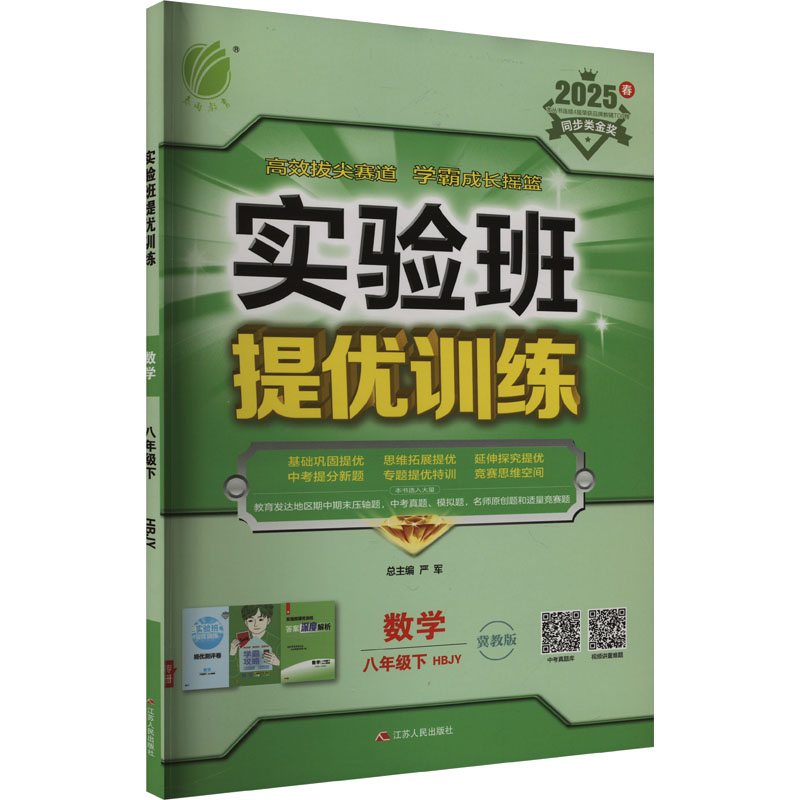 实验班提优训练 数学 八年级下 冀教版 HBJY 2025