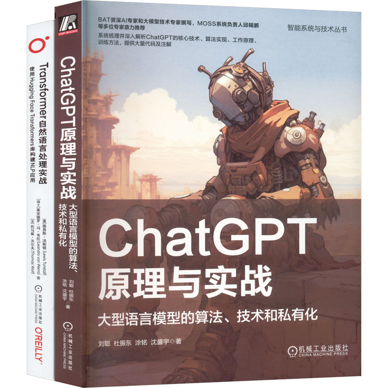 ChatGPT原理+Transformer自然语言处理(全2册)