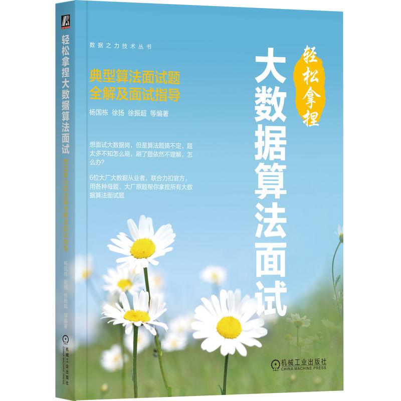 轻松拿捏大数据算法面试:典型算法面试题全解及面试指导