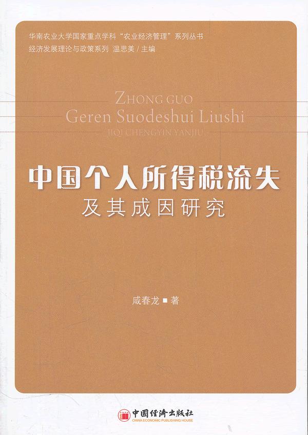 中国个人所得税流失及其成因研究