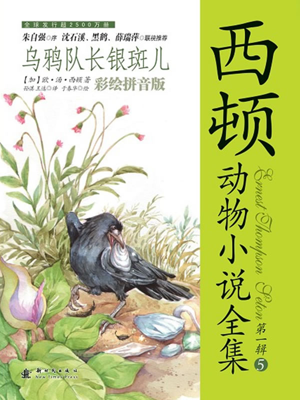 乌鸦队长银斑儿-西顿动物小说全集-第一辑5-彩绘拼音版