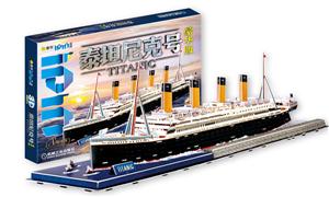 泰坦尼克号-Q书架爱拼-豪华版-100周年纪念-3D益智手工-392块-附赠精美全彩图册-技术教育社区
