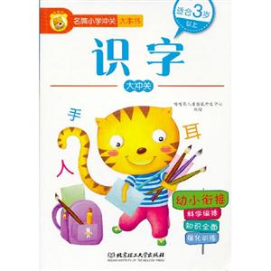 识字大冲关-名牌小学冲关大本书-适合3岁以上-幼小衔接-技术教育社区