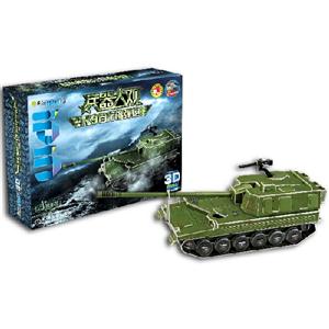 K9自行榴弹炮-兵器大观-Q书架爱拼-3D益智手工-246块-附赠精美全彩图册-技术教育社区