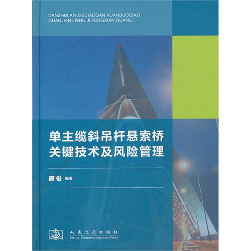 单主缆斜吊杆悬索桥关键技术及风险管理