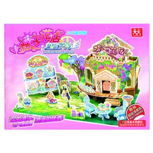 花之梦庭-奥雅之光3D立体拼插-超炫课程表-技术教育社区