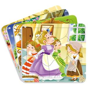 灰姑娘-我的第一套经典童话拼图-技术教育社区