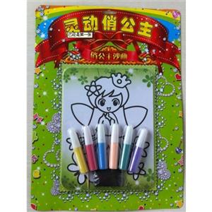 灵动俏公主-俏公主沙画-技术教育社区