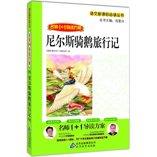 尼尔斯骑鹅旅行记-名师1+1导读方案
